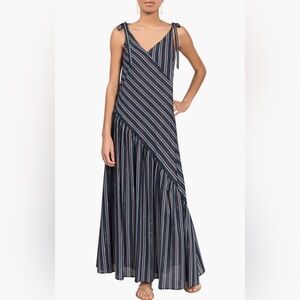 Everyday Ritual Kelsea Striped Maxi Coverup Dress Size XL NWT